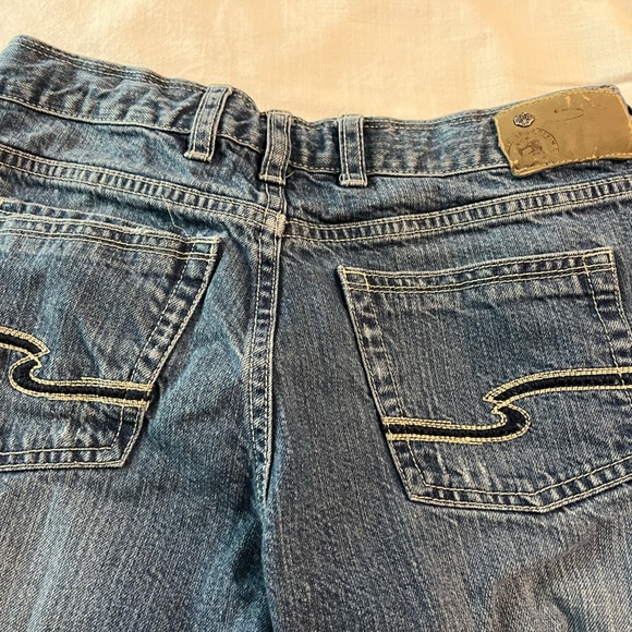 Navy blue women’s boot cut jeans - Picture 3 of 4